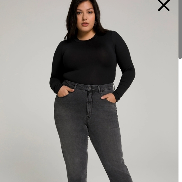 Good American Denim - GOOD CLASSIC good american gray size 16 nwt